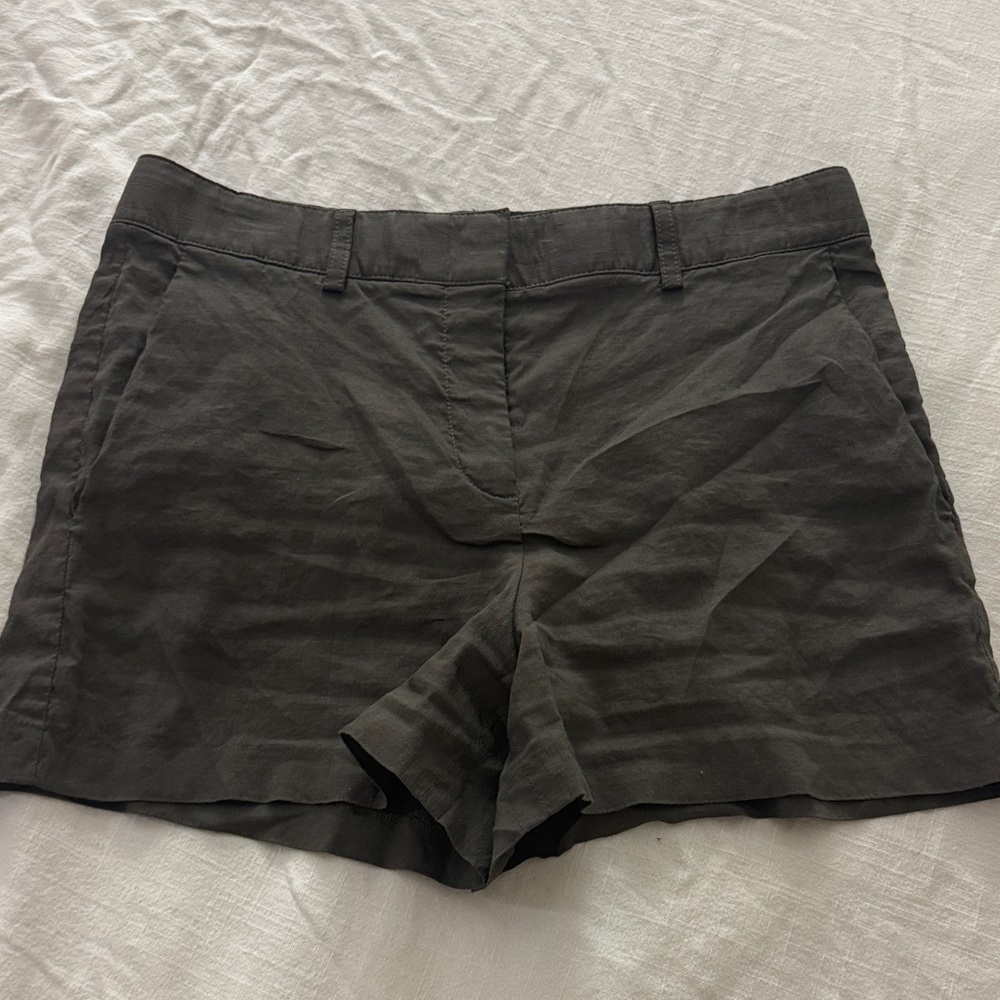 Theory Charcoal Women's mini shorts